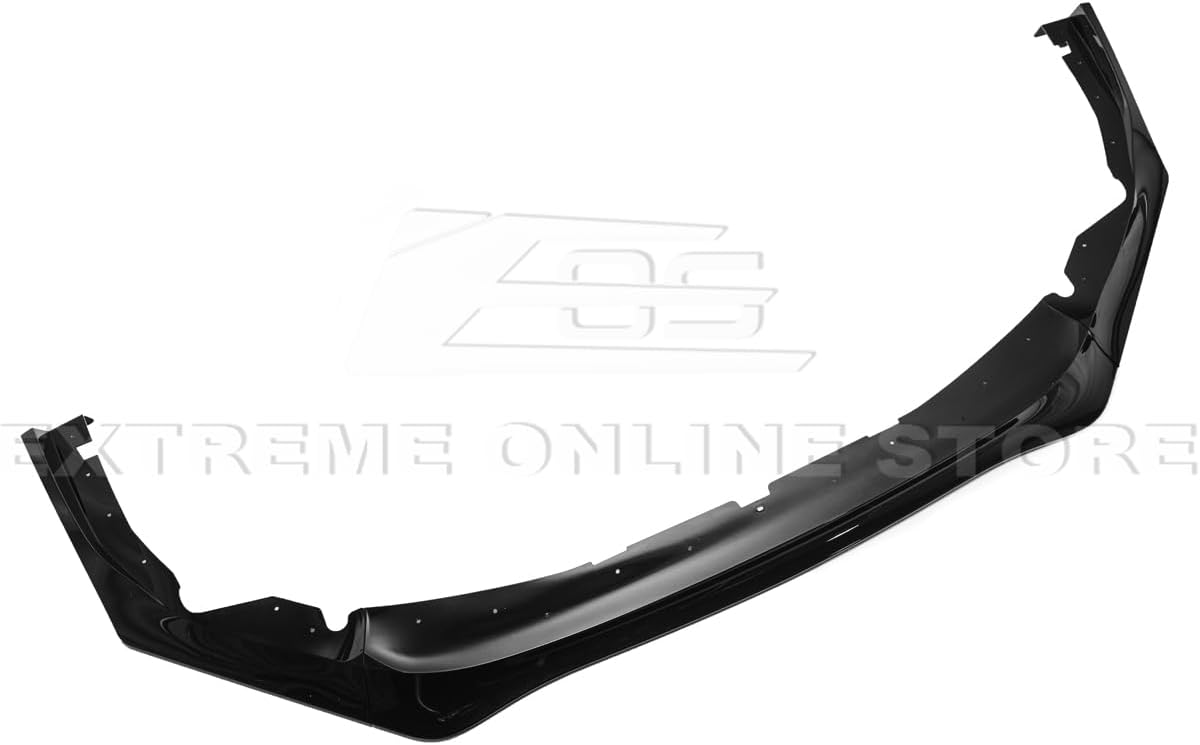 Replacement for 2022-Present Subaru WRX Models | JDM ChargeSpeed Style ABS Plastic Exterior Aerodynamic Front Splitter Lip Side Skirts Pair Body Kit (Glossy Black)