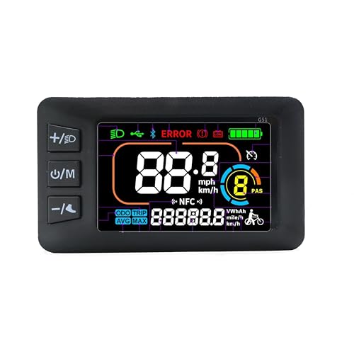 Electric Bicycle Display JN G518 Smart LCD Display Meter Instrument