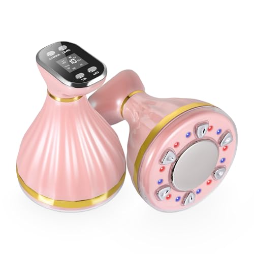 Cellulite Massager, 6 in 1 Crodless Body Sculpting Machine with Firming Skin Function for Belly, Waist, Arm, Butt, Leg, Handheld Body Fat Massager