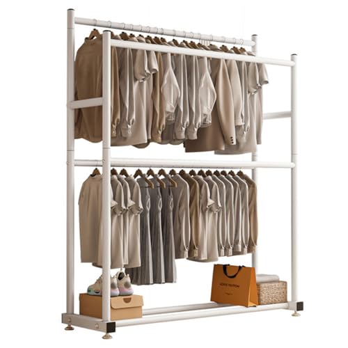 Reviews de Tubular para Ropa , tabla con los diez mejores. 45 Maxgeen Perchero Burro para Ropa de Doble Poste de 2 Capas,Organizador de Metal Resistente para Ropa,Tendedero Gran Capacidad,Estante para Colgar Ropa,Ropero para Recamara(120cm)