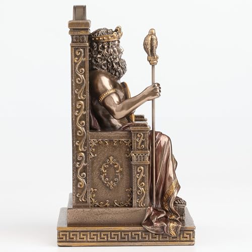 Estatua de Zeus 15.56 cm Diseño Veronese miniatura 6