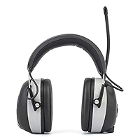 ZOHAN 042 Gehoorbescherming met radio, MP3 FM/AM Oorbeschermers voor de industrie, ruisonderdrukking, gehoorbescherming voor wieden en geluidsintensieve vrijetijdsactiviteiten, SNR 30