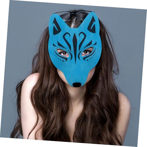Masque de renard Abaodam de qualité pour mascarade et grand bal - 5