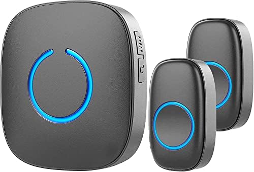 SadoTech Wireless Doorbell for Home - 2 Push-Button Ringer & 1 Ch...