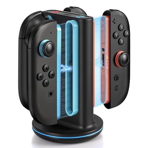 Amazon.co.jp: L'QECTED Joy-Con2 用ドック充電スタンド 4台同時対応