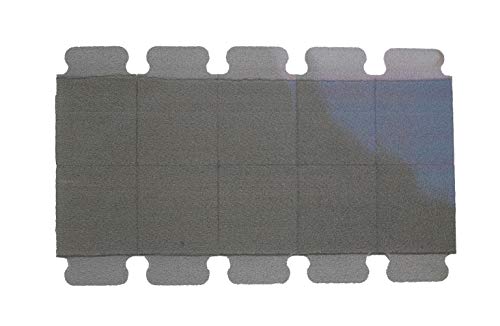 Fiab ef3001ecg Elektrode Briefmarke für ECG, pregellati und Einweg, 22 x 34 mm, 100 Stück