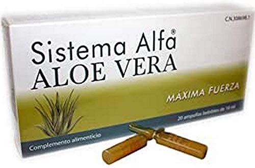 Sistema Alfa Aloe Vera - Contribuye A Regular El Tránsito Intestinal - 20 Viales