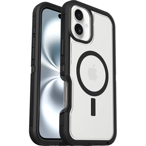 OtterBox iPhone 16 Plus Defender Series XT Clear Case - Dark Side (Single unit ships in polybag) by OtterBox - Image 4
