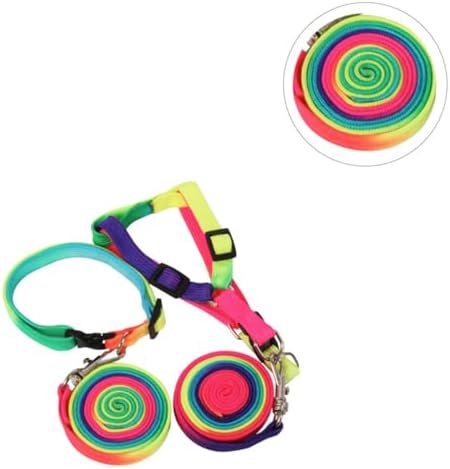 2pcs Colorful Dog Traction Rope Nylon Pet Pull Strap for Outdoor Use — view 7