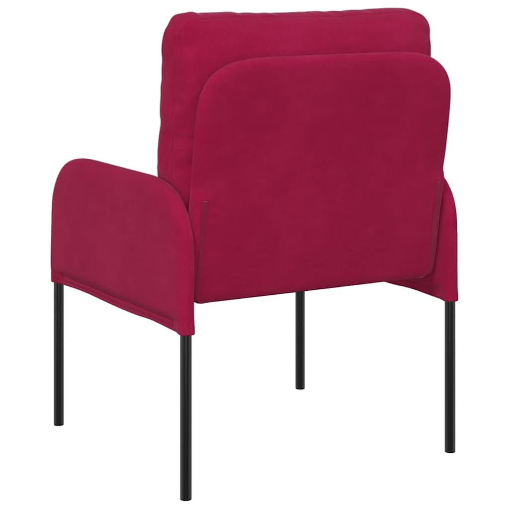 Sofas mit Kissen 55cm Weinrot Sperrholz, Sofa Couch für Wohnzimmer Schlafzimmer Wohnung Gästezimmer Büro -B