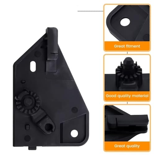 Manija de capó para mantenimiento de VW Touareg: base de liberación 7L0823633H 5