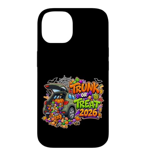 Trunk or Treat 2026 Halloween Candy Car Party Case for iPhone 14