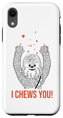 Cadeau Star Wars coque iPhone XR Chewbacca Saint-Valentin originale