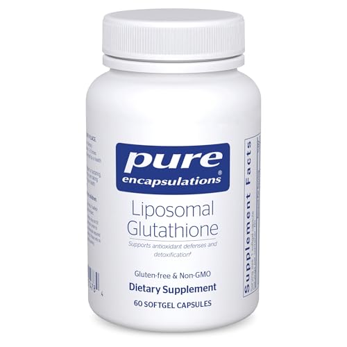 Pure Encapsulations Liposomal Glutathione - Immune Support & Liver Detox* - Antioxidant Protection - with Setria Glutathione - Non-GMO - 60 Softgel Capsules