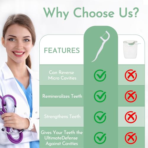 Mauepersu Zahnseide Dental Floss 400 Stück, Einweg Dental Floss, Einwegzahnseide Zahnreinigung Sticks, Disposable Zahnseidensticks/Zahnreiniger Sticks