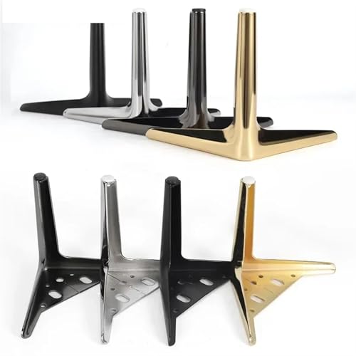 Pieds de table métal 15cm haute résistance anti-affaissement canapé - 7