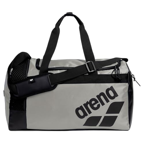 ARENA Sporttasche Umhängetasche Schwimmtasche Duffelbag All Set Duffle 40 L, Farbe:Grau, Artikel:-800 ice
