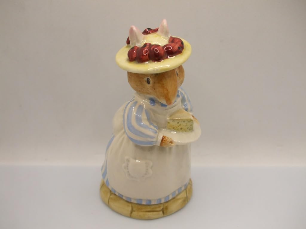 Royal Doulton Multicolor Brambly Hedge Mrs Apple Dbh 3 Collectible Figurine Made In England