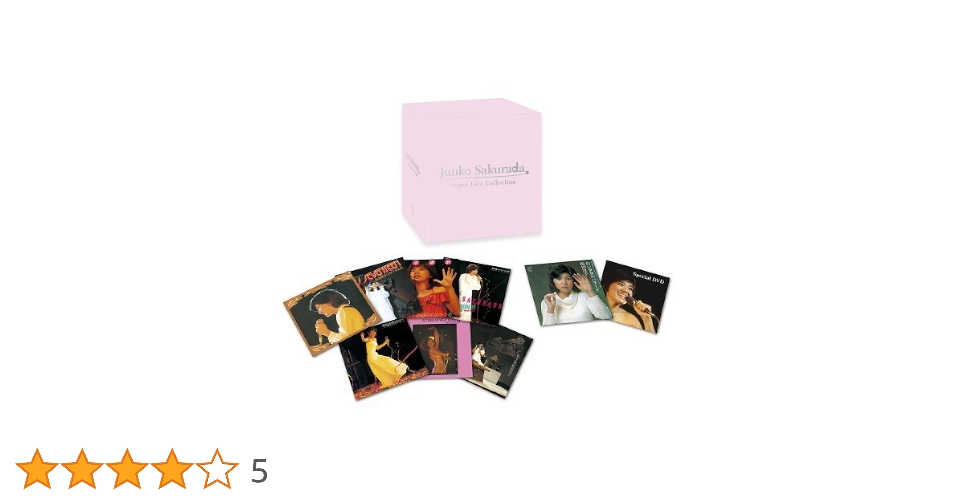 Amazon.co.jp: 桜田淳子BOX~スーパー・ライブ・コレクション