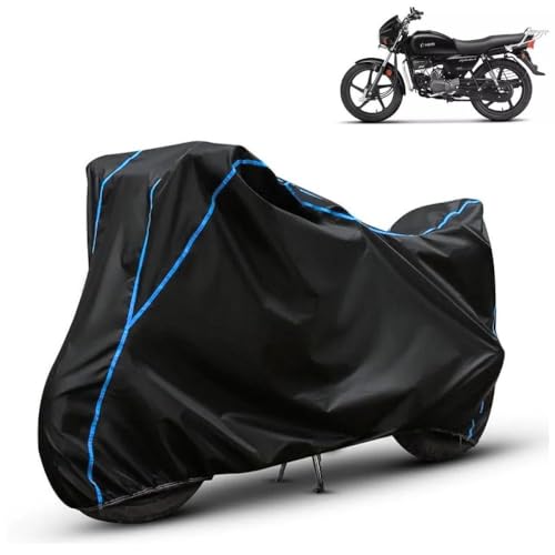 Image of Kerwa Waterproof Bike Cover Compatible with Hero Splendor i3S | Dust Proof, UV-Resistant, All-Weather Protection Bike Body Cover, Windproof Elastic Bottom