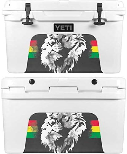 Skinit Decal Skin Compatible with YETI Tundra 45 Hard Cooler - Originally Designed Horizontal Banner - Lion of Judah Design