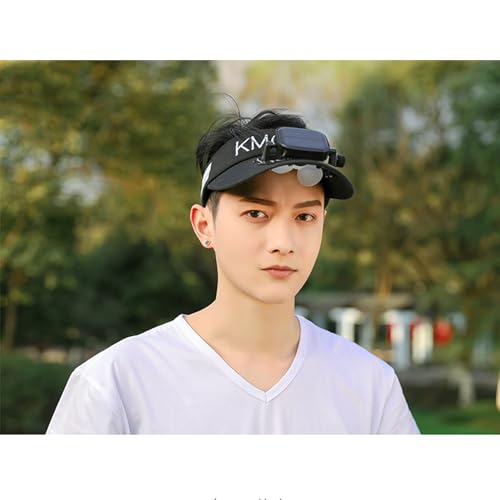 Chapéu com ventilador, boné de beisebol protetor solar, USB + ventilador de carregamento solar, chap