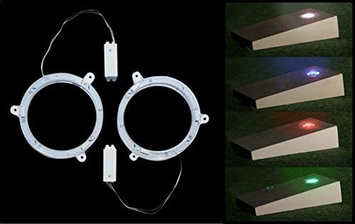 Sandal Sports Cornhole Night LED Lights, (Set of 2) - Green
