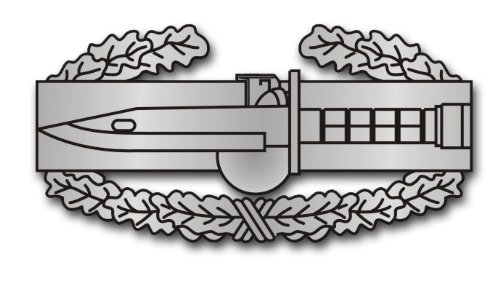 US Army Combat Action Badge 1st Award Decal Sticker 3.8
