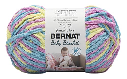 Bernat Baby Blanket Big Ball Jelly Beans