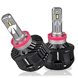 【Amazon.co.jp 限定】M's Basic by IPF フォグランプ LED バルブ H8 H11 H16 共通タイプ ドライバーユニット一体型 ディープイエロー 極黄 2400K 5200ルーメン ハイスペックモデル AMZ-FL504