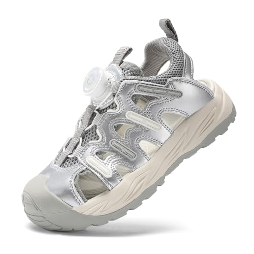 Boys Girls Sandals Kids Summer Shoes Closed-Toe Hiking Beach Sneakers - Main Image