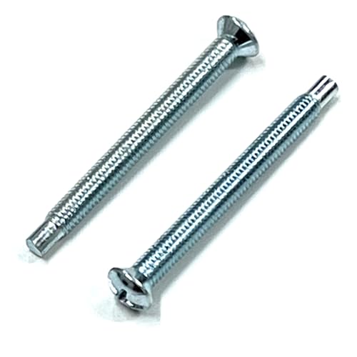 Pirate Mfg Headlight Rim Screws, Set of 2 - Compatible with VW T1 Bug, Super Beetle, T2 Bus & Type 3