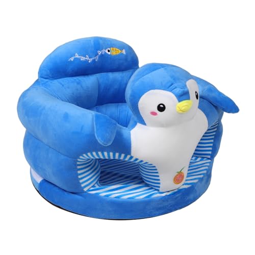 BIUDECO Baby Learning Seat Support Chair for Boys and Girls Antifall Sofa Chair Cartoon Style Baby Supply