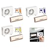 Solar Powered Car Fragrance Diffuser, Decorative Air Conditioner Shaped Aromatherapy Device with Adjustable Intensity(Lavender) #5