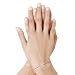 Joyas Les Poulettes - Pulsera Enlace Estrella de Plata - Classics -...