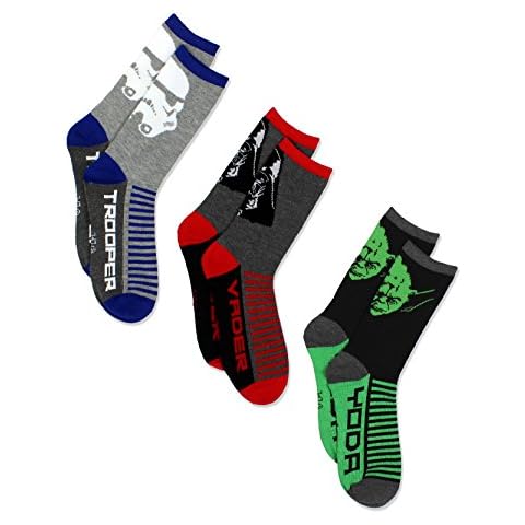 STAR WARS Boys 3 pack Socks Cover