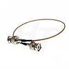 HangTon BNC SDI Video RF-kabel Coax Jumper Patch Adapter Low Loss Signal Transmission 50Ohm RG316 BNC Mannelijk naar Mannelijk voor Camera Monitor (2ft/60cm)