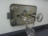 tresorschloss stuv 4.19.92 Safe Deposit Lock /Tresorschloss. Mit 3 Schlüssel