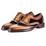 Lethato-Wingtip-Brogue-Oxford-Handcrafted-Mens-Genuine-Leather-Lace-up-Dress-Shoes