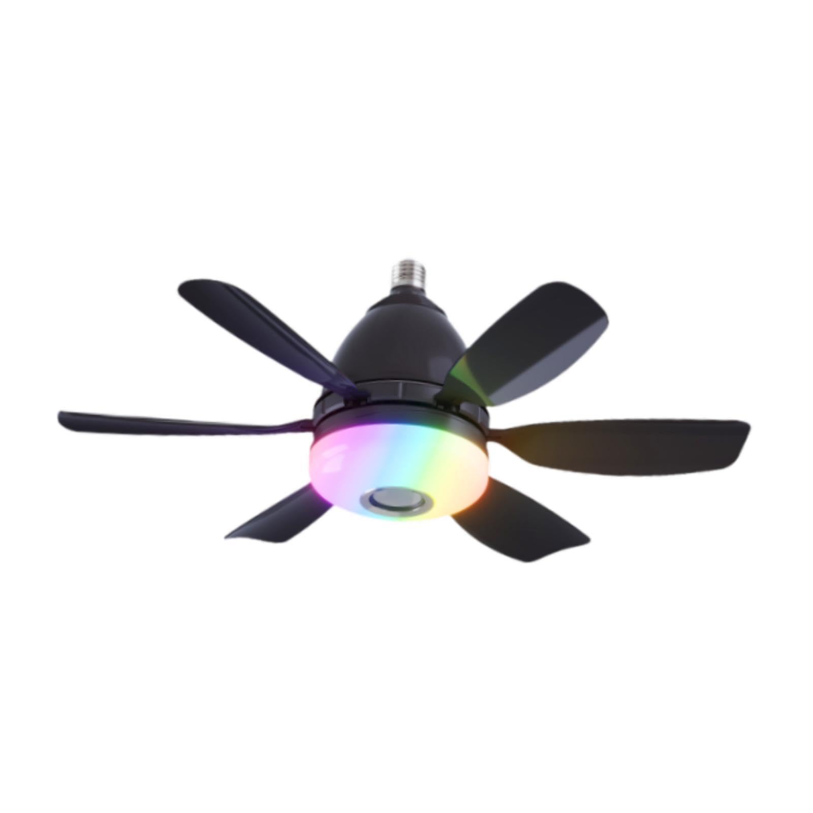 Ceiling Fan with Light with Remote Ceiling Lighting for Bar Dorm Living Room Black | Home & Garden | Lamps Lighting & Ceiling Fans | Ceiling Fans