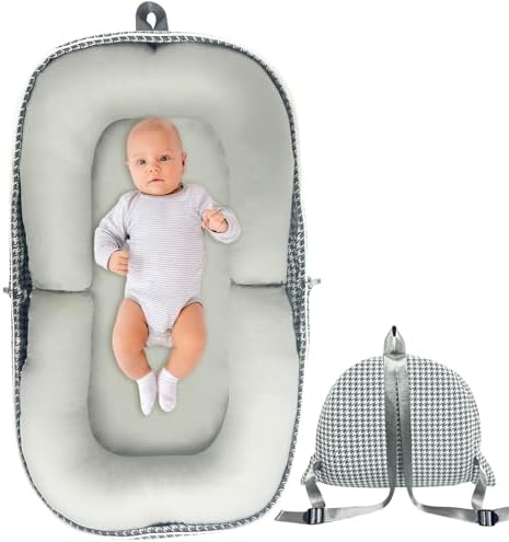 Baby Nest Snuggle Me Baby Bed Large Baby Nest Lounger, Co-Sleeping