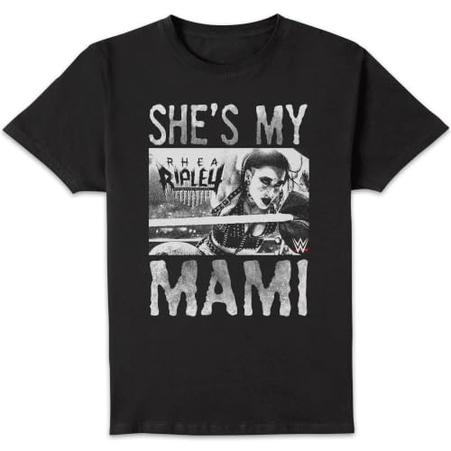 Image of WWE - Rhea Ripley - She's My Mami T-Shirt Black - L