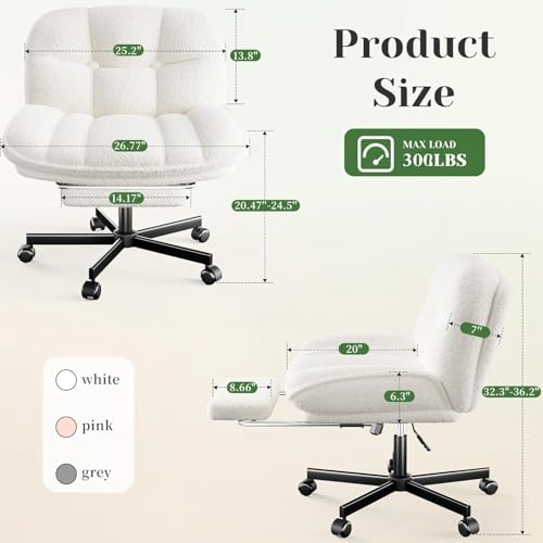 DurayLoly Cross Legged Chair with Foot Rest