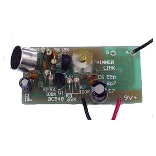 Powerful 500m Range FM Transmitter Kit - Assembly Required