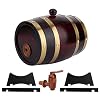 1.5L Vintage Oak Wood Wine Barrel Keg Bucket Brewing Accessories Display Storage Tool voor thuis
