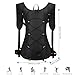 Xoeryoy Running Hydration Vest, Waterproof Breathable Running Vest, 16.1x11.4x3.9 Water with Reflective Strip, Zipper Backpack for Hiking Cycling Race &