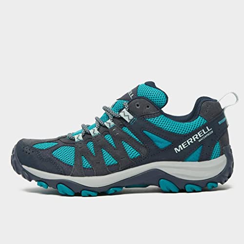 Merrell Women's Accentor Walking Shoes, Women's Waterproof and Breathable Hiking Shoes, Blue, UK6 - Image 2