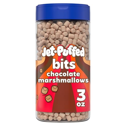 Jet-Puffed Marshmallow Bits, Chocolate, 3 oz
