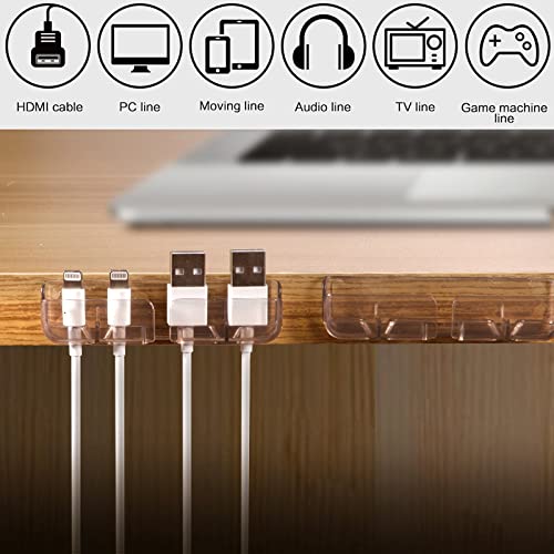 YuounsYuan Fermacavi Adesivi Multiuso 9 Pezzi