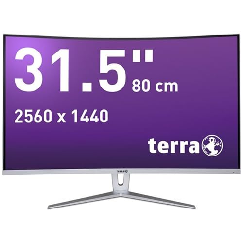 Wortmann AG 3030219 Monitor PC 32 pollici 2560x1440 Dual WQHD LED Argento/Bianco